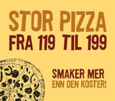 Pizzabakeren Grimstad menu