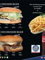 Grom Burger menu