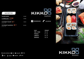 Kikko Sushi menu