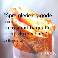 La Baguette Buskerud Storsenter menu