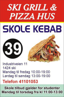 Ski Pizza Grill As menu