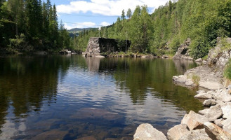 Meierifossen Kro Gunnar Hansebakken outside