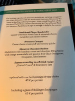 Brenners Park - Restaurant menu