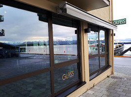 Glass Resturant outside