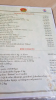 Konoba Bakus menu