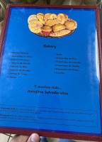 Number 13 menu