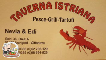 Trattoriaistriana menu