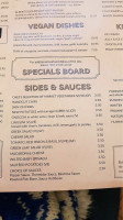 Albert's Eatery, Wesley Hall menu