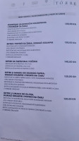 Torre Fleisch- U. Fischgerichte, Pizza menu