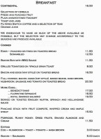 Boka menu