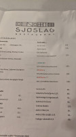 Sjøslag menu