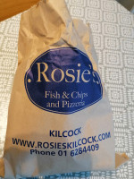 Rosies Take Away menu