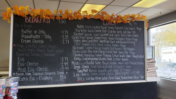 The Fox And Newt menu