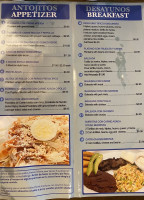 Dominics Take Away menu