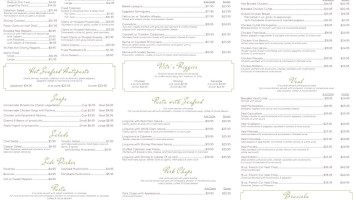 Darleys Terrace menu