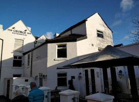 The George Inn outside