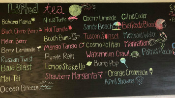 The Kellbank menu