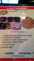 Euro Tandoori menu