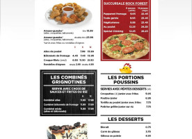 The New Inn menu
