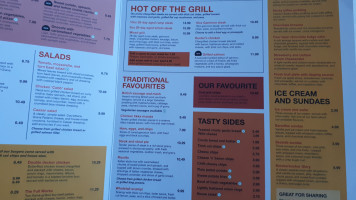 Mash And Barrel menu