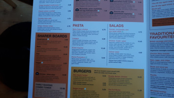 Mash And Barrel menu
