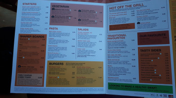 Mash And Barrel menu