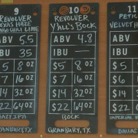 Ceres Cafe menu