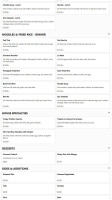 Ceres Cafe menu