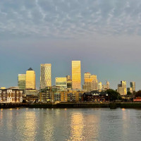 River View Restaurant Wapping outside