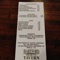 The Dolphin Inn menu