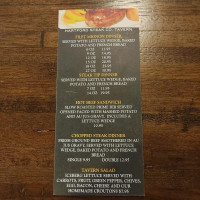 The Dolphin Inn menu
