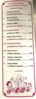 Victoria Hot Spot menu