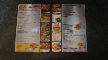 Village Kebab menu