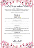 Una Vita menu