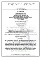 The Windmill Inn menu