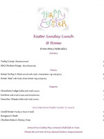 Fordwich Arms menu