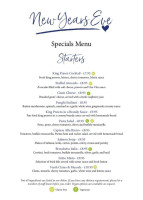 Una Vita menu
