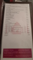 The Bridge Inn menu