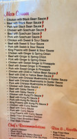 Treasure Express (flint Hill) menu