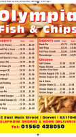 Chip Inn Dunblane menu