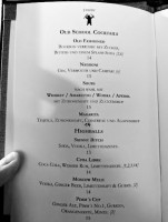 Pantry menu