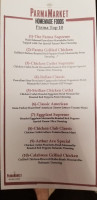 Wine And Dine At Oscar's menu