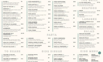 Pride Of Balti menu