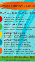 Wine Not? menu