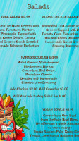 Wine Not? menu