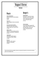 Blue Velvet Bistro menu