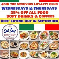 Vesuvius menu