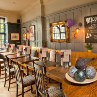 The Three Pigeons Pub inside