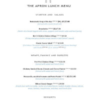 Hilton Garden Inn London Heathrow Terminals 2 And 3 menu