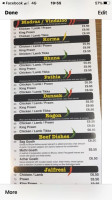 Saj menu